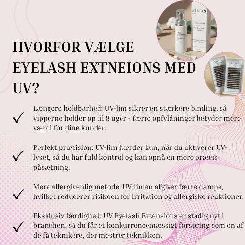 Single lashes UV kursus (depositum)
