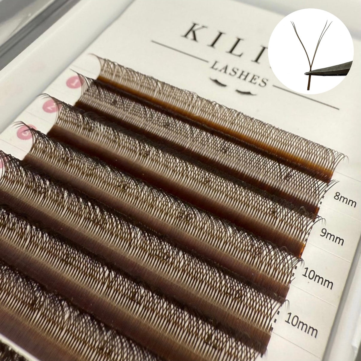 YY lashes - Brune