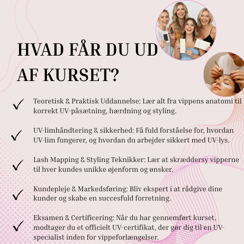 Single lashes UV kursus (depositum)
