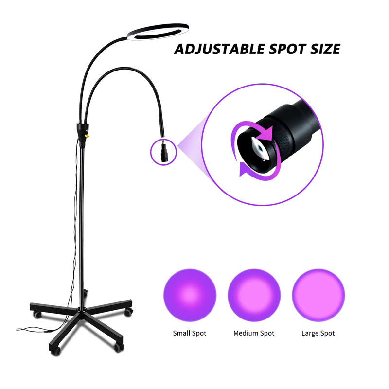 UV lampe med ringlight