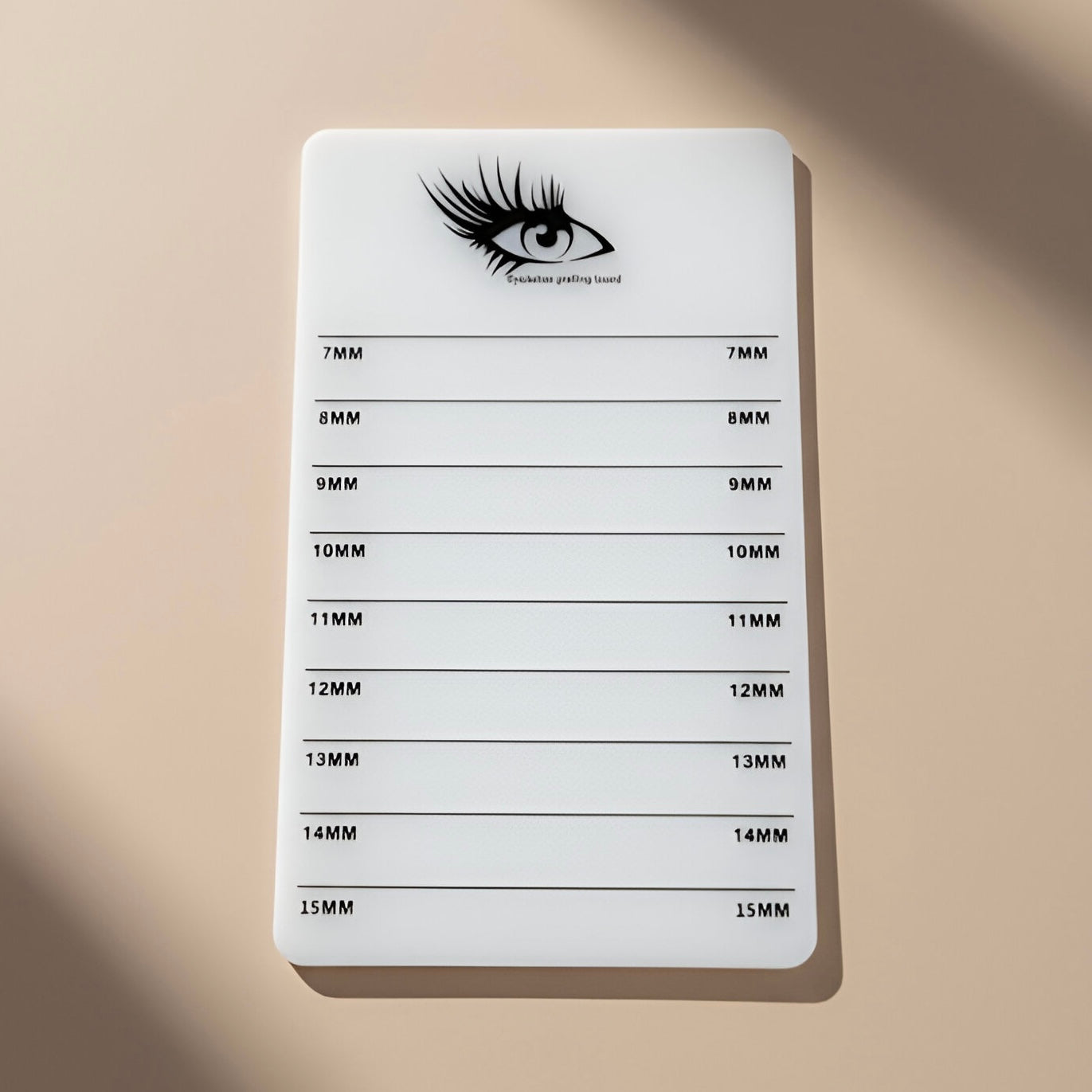 Eyelash plade
