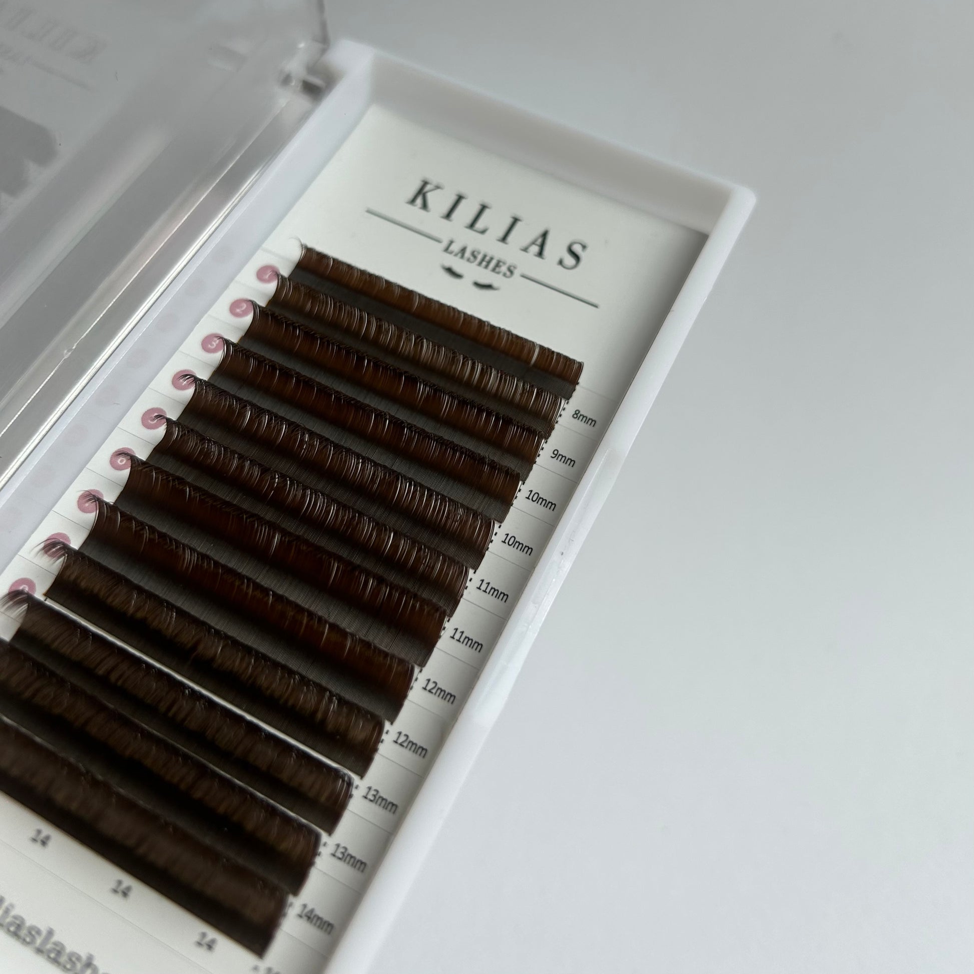 Flat lashes - Brun
